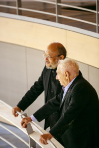 Toyota und Frank Gehry im Pierre Boulez Saal (Foto: Thomas Rosenthal)