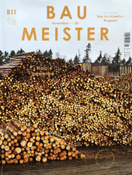 Die November-Ausgabe des "Baumeister" ist dem Bauen mit Holz gewidmet.