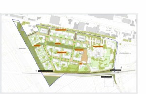 Masterplan der Heinrich-Pesch-Siedlung von BBP, Kaiserslautern